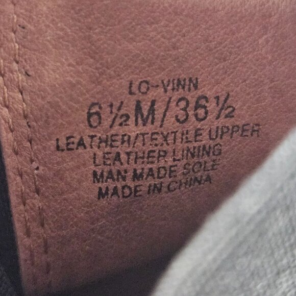 Louise Et Cie Women Pearl Heel Black Boot 6.5 Dk Academia Pearlcore Quiet Luxury - Picture 6 of 16